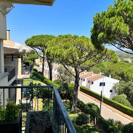 Vistas Mediterrani, Maravillosas Vistas En Amplio Con Terraza, Y Piscina En Zona De Jardin Apartment Calella De Palafrugell